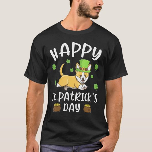 Frohen St. Patrick's Day Lustiger St. Patrick's Co T-Shirt (Vorderseite)