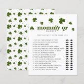 Frohen St. Patrick's Day Mami oder Papi (Vorne/Hinten)