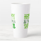 Frohen St. Patrick's Day Milchtasse (Vorderseite)