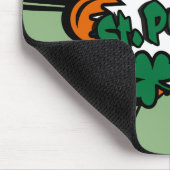 Frohen St. Patrick's Day Mousepad (Ecke)