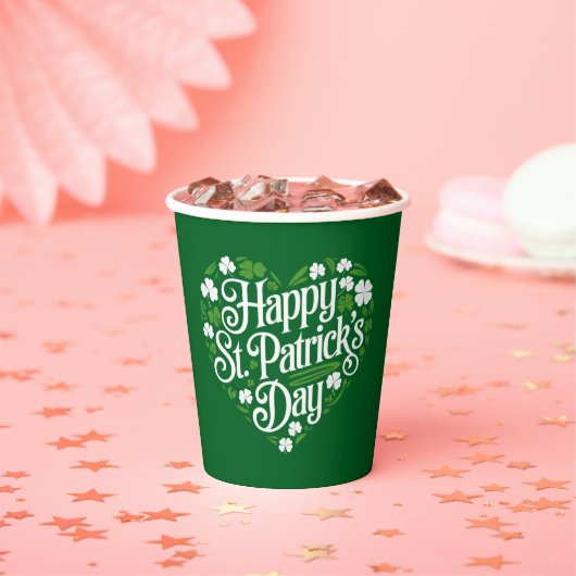 Frohen St. Patrick's Day Pappbecher (Insitu)