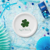 Frohen St. Patrick's Day Pappteller (Party)