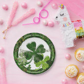 Frohen St. Patrick's Day Pappteller (Party)