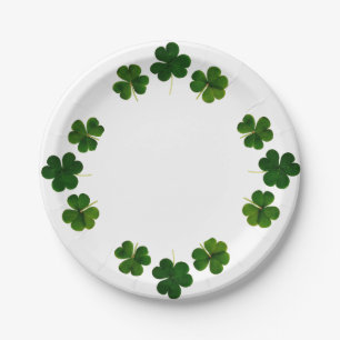 Frohen St. Patrick's Day Pappteller