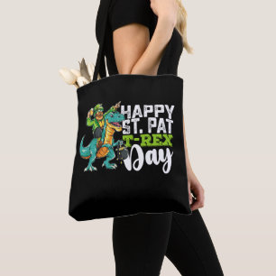 Frohen St. Patrick's Day Pat T Rex Dinosaur Tasche