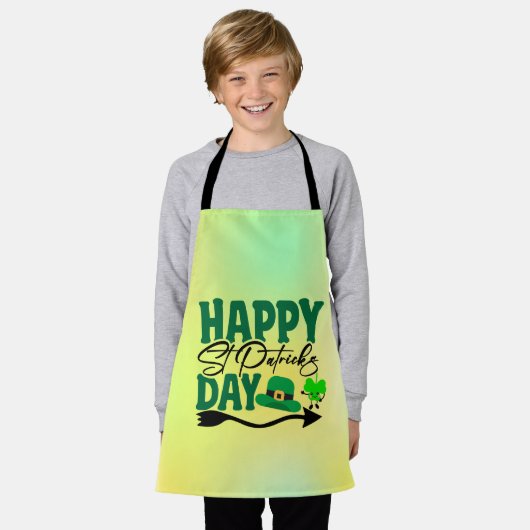 Frohen St. Patrick's Day Schürze (Getragen)