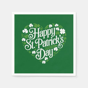Frohen St. Patrick's Day  Serviette