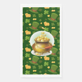 Frohen St. Patrick's Day Serviette (Vorderseite)