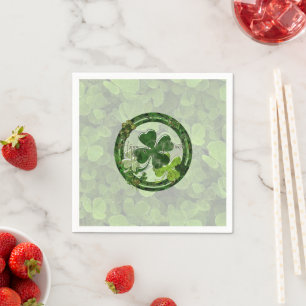 Frohen St. Patrick's Day Serviette
