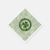 Frohen St. Patrick's Day Serviette (Ecke)
