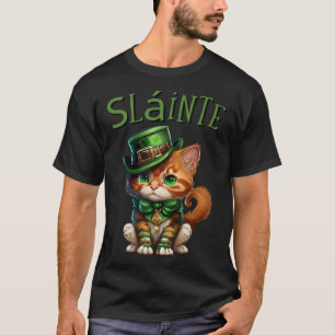 Frohen St. Patrick's Day Slainte Irische Gälische T-Shirt