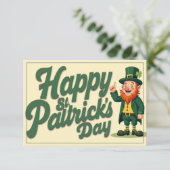 Frohen St. Patrick's Day Süßer Kobold (Stehend Vorderseite)