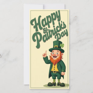 Frohen St. Patrick's Day Süßer Kobold