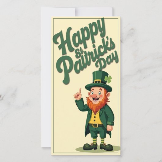 Frohen St. Patrick's Day Süßer Kobold (Vorderseite)
