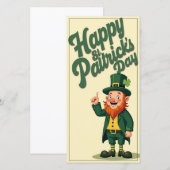 Frohen St. Patrick's Day Süßer Kobold (Vorne/Hinten)