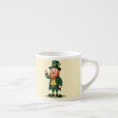 Frohen St. Patrick's Day Süßer Kobold Espressotasse (Rechts)