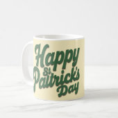 Frohen St. Patrick's Day Süßer Kobold Kaffeetasse (Vorderseite Links)