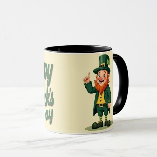 Frohen St. Patrick's Day Süßer Kobold Tasse (VorderseiteRechts)