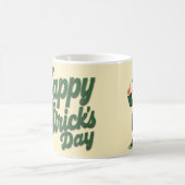 Frohen St. Patrick's Day Süßer Kobold Verwandlungstasse (Mittel)