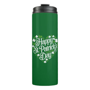 Frohen St. Patrick's Day  Thermosbecher