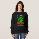 Frohen St. Patrick's Day  Trinke  3 Sweatshirt (Vorne ganz)