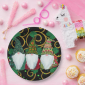 Frohen St. Patricks Tag GNOMES Pappteller (Party)