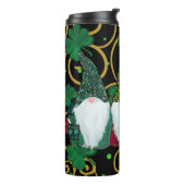 Frohen St. Patricks Tag GNOMES Thermosbecher (Nach links gedreht)