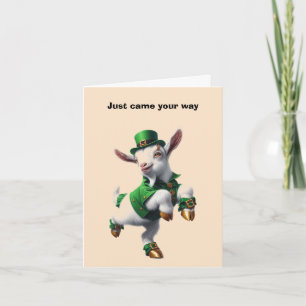 Frohen St. Patrick's Tag Karte