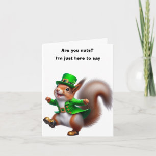 Frohen St. Patrick's Tag Karte