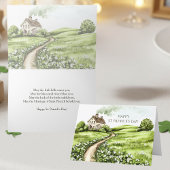 Frohen St. Patrick's Tag Karte | Aquarell Irisch C