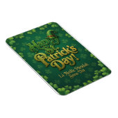 Frohen St. Patricks Tag keltischer irischer Kobold Magnet (Rechte Seite)