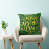 Frohen St. Patrick's Tag Kissen (Stuhl )