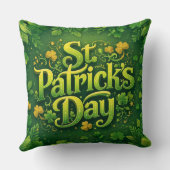 Frohen St. Patrick's Tag Kissen (Rückseite)