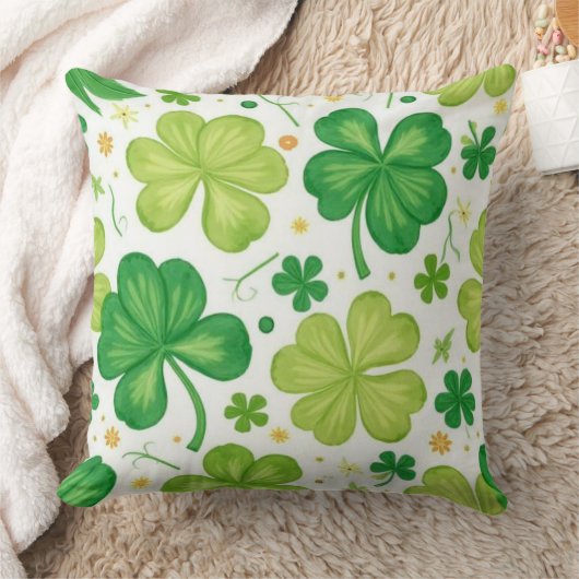 Frohen St. Patrick's Tag Kissen (Decke)