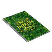Frohen St. Patrick's Tag Notizblock (Rechte Seite)