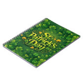 Frohen St. Patrick's Tag Notizblock (Linke Seite)