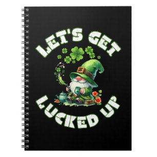 Frohen St. Patricks Tag Notizblock