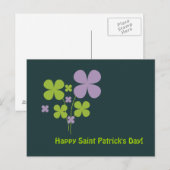 Frohen St. Patrick's Tag Postkarte (Vorne/Hinten)