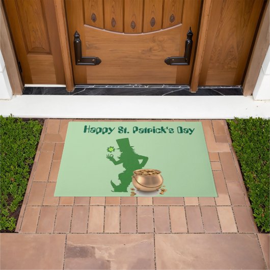FROHEN ST. PATRICK'TAG KOBOLD FUßMATTE (Außenbereich)