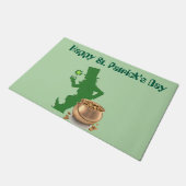 FROHEN ST. PATRICK'TAG KOBOLD FUßMATTE (Schrägansicht)