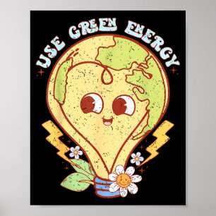 Frohen Tag der Erde 2026 Rettet den Planeten Erde Poster