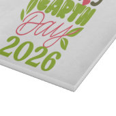 Frohen Tag der Erde 2026 Schneidebrett (Ecke)