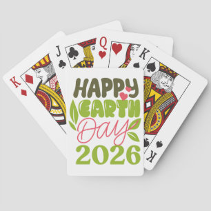Frohen Tag der Erde 2026 Spielkarten