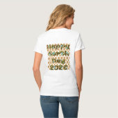 Frohen Tag der Erde 2026 T-Shirt (Rückseite Vollansicht)