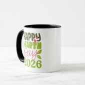 Frohen Tag der Erde 2026 Tasse (Vorderseite Links)