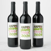 Frohen Tag der Erde 2026 Weinetikett (Flaschen)