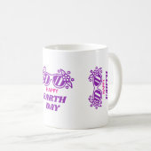 FROHEN TAG DER ERDE  KAFFEETASSE (VorderseiteRechts)