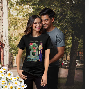 Frohen Tag der Frauen   8. März Vibrant Dark Tri-Blend Shirt