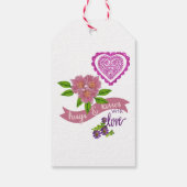 Frohen Tag der Großeltern Geschenkanhänger (Rückseite)