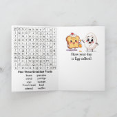 Frohen Tag des französischen Toasts | 28. Nov. Karte (Innenseite)